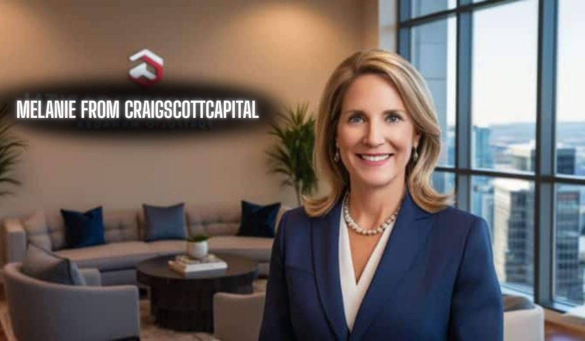 Melanie from Craigscottcapital