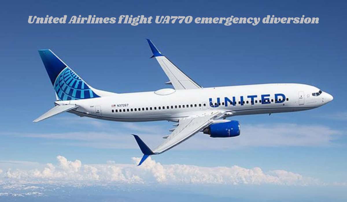 United Airlines flight UA770 emergency diversion