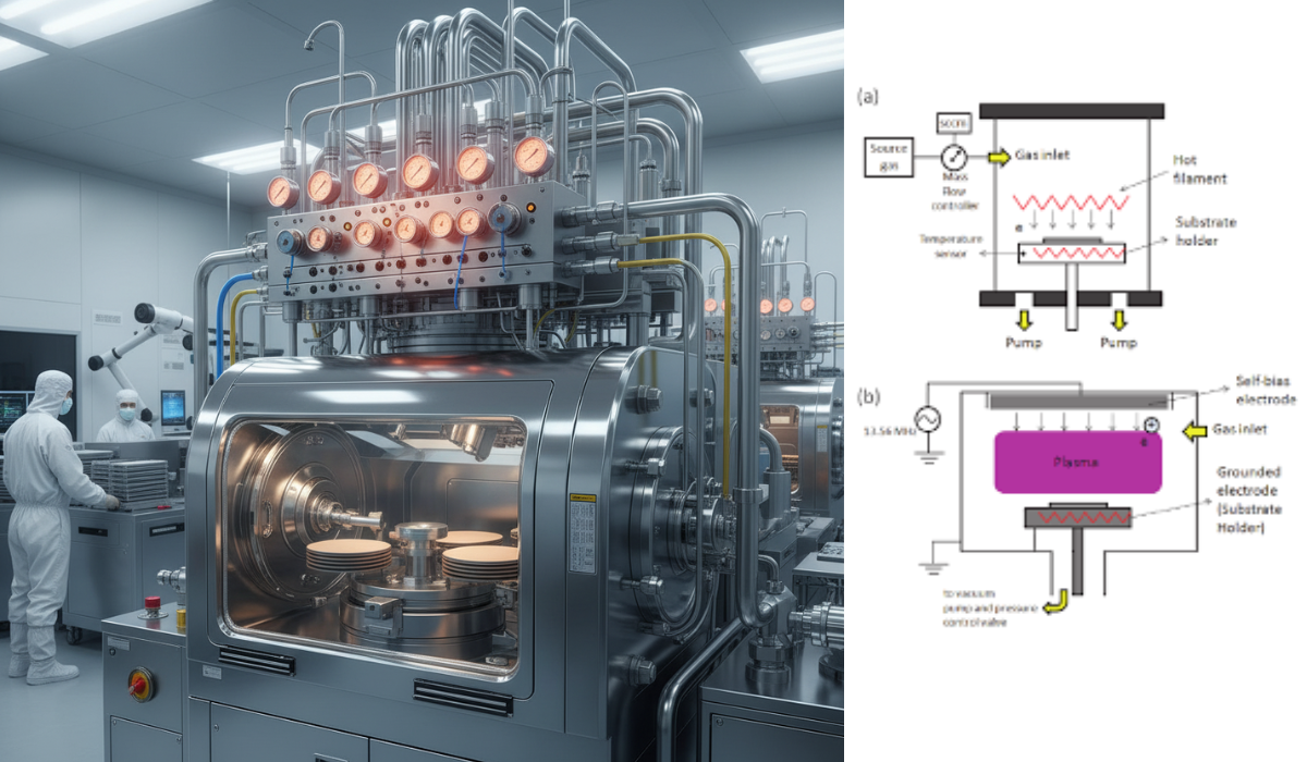 In CVD Semiconductor Process Is Manifold Kept Hot?