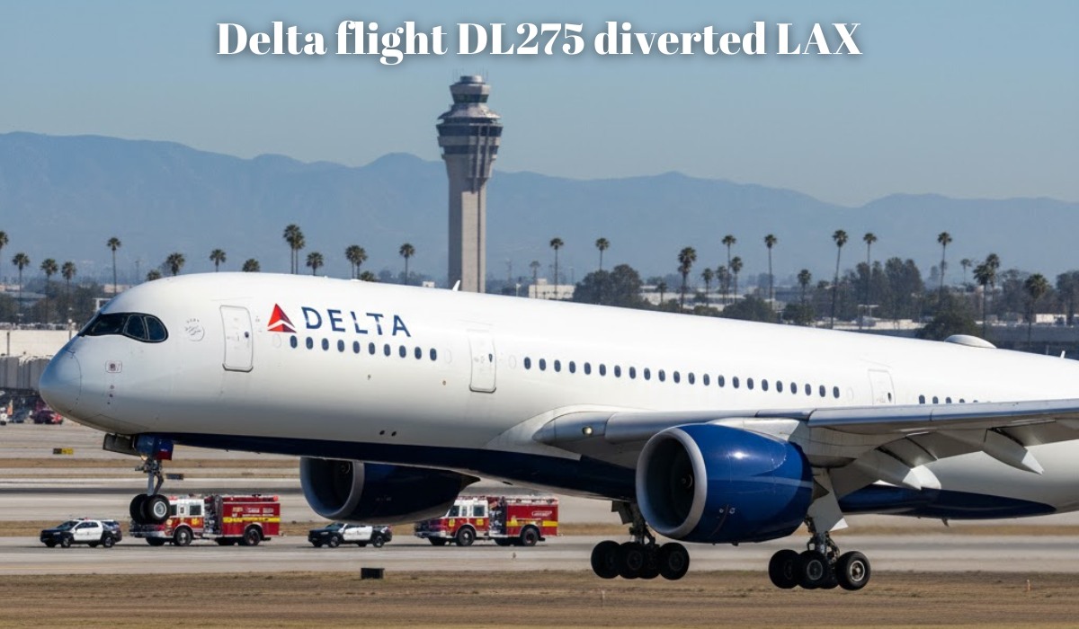 delta flight dl275 diverted lax