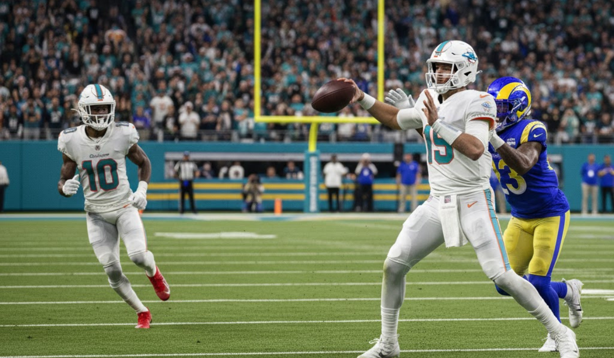 miami dolphins vs los angeles rams match player stats