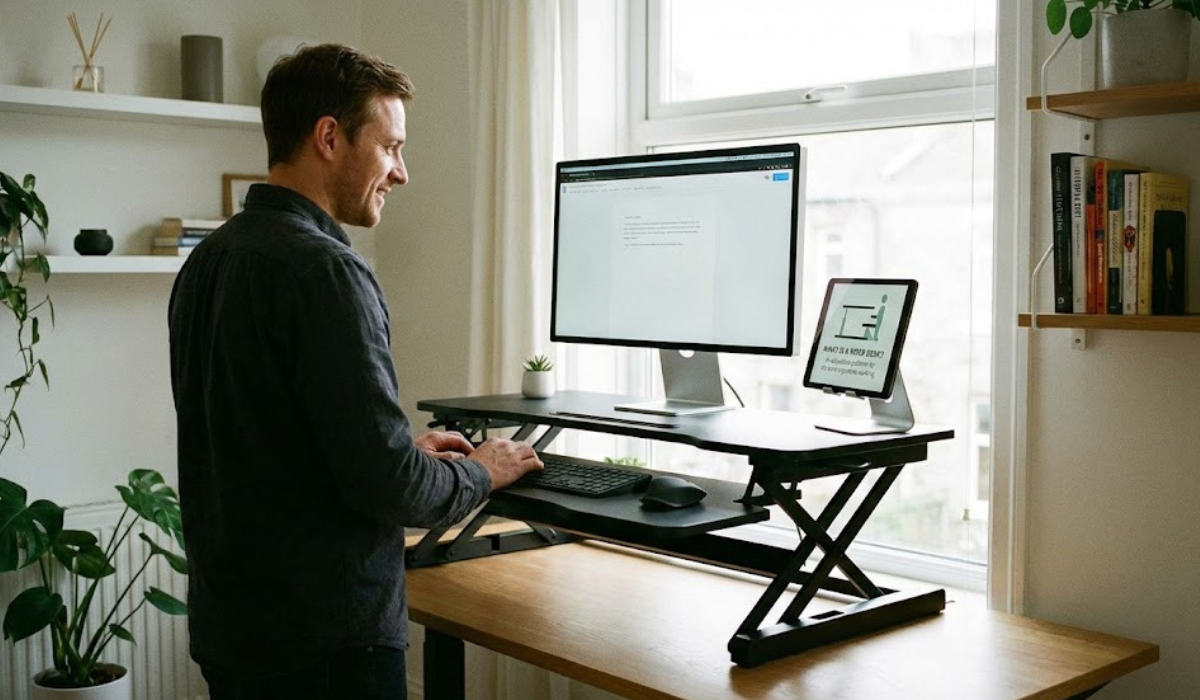 what is a riser desk